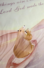 Load image into Gallery viewer, Bamboo Swaddle - All Things Bright &amp; Beautiful
