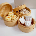 Load image into Gallery viewer, *PRE-ORDER* Dim Sum Felt Toys - Bundle of 3
