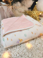 Load image into Gallery viewer, Bamboo Quilt Blanket - Mermaids
