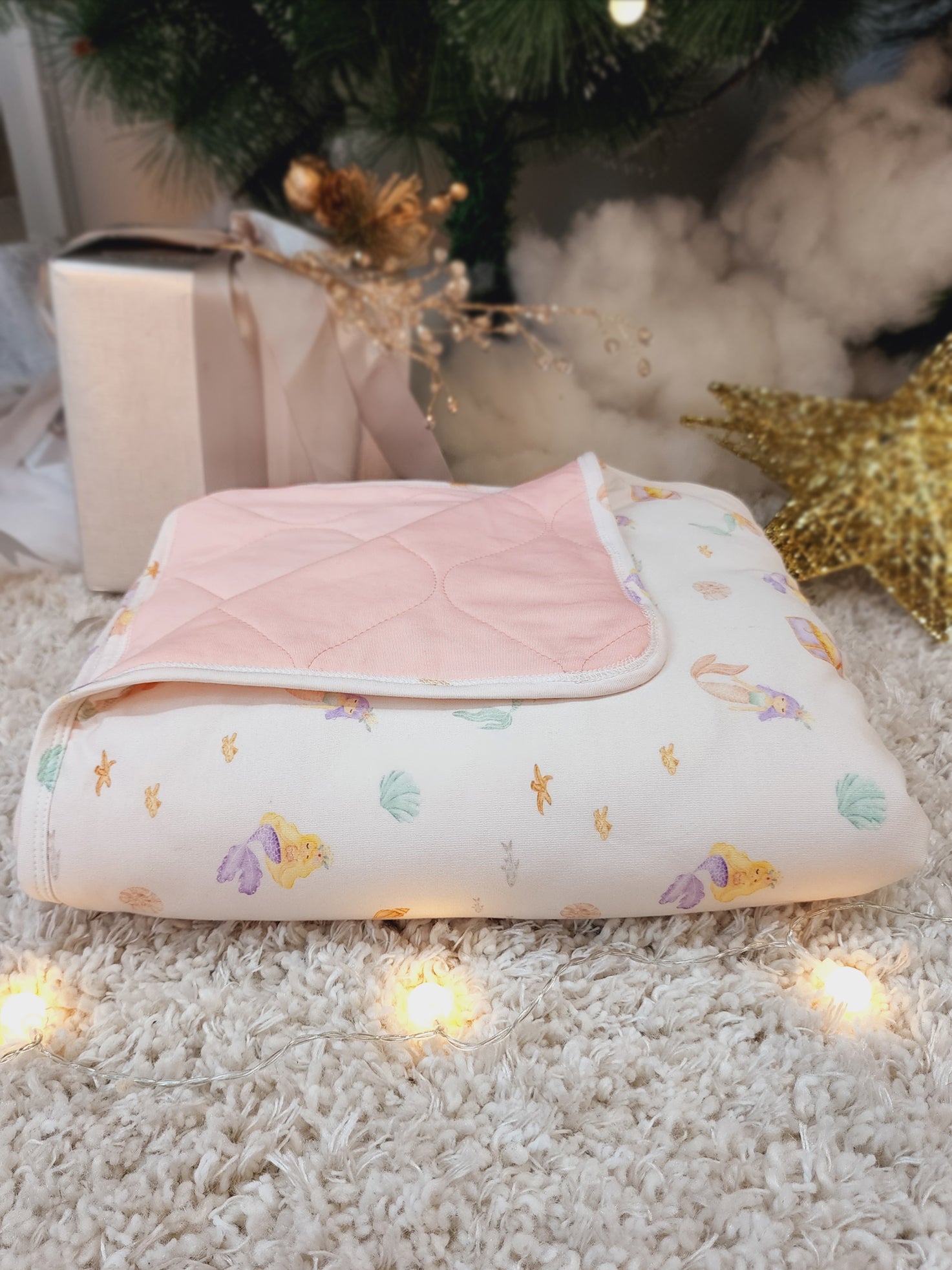 Bamboo Quilt Blanket - Mermaids