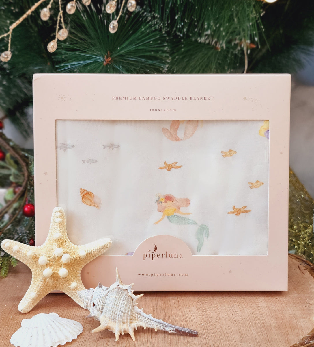 Bamboo Swaddle Mermaids Piperluna