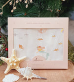 Load image into Gallery viewer, Bamboo Swaddle - Mermaids
