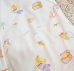 Load image into Gallery viewer, Bamboo Lyocell Cot Sheet - Mermaids
