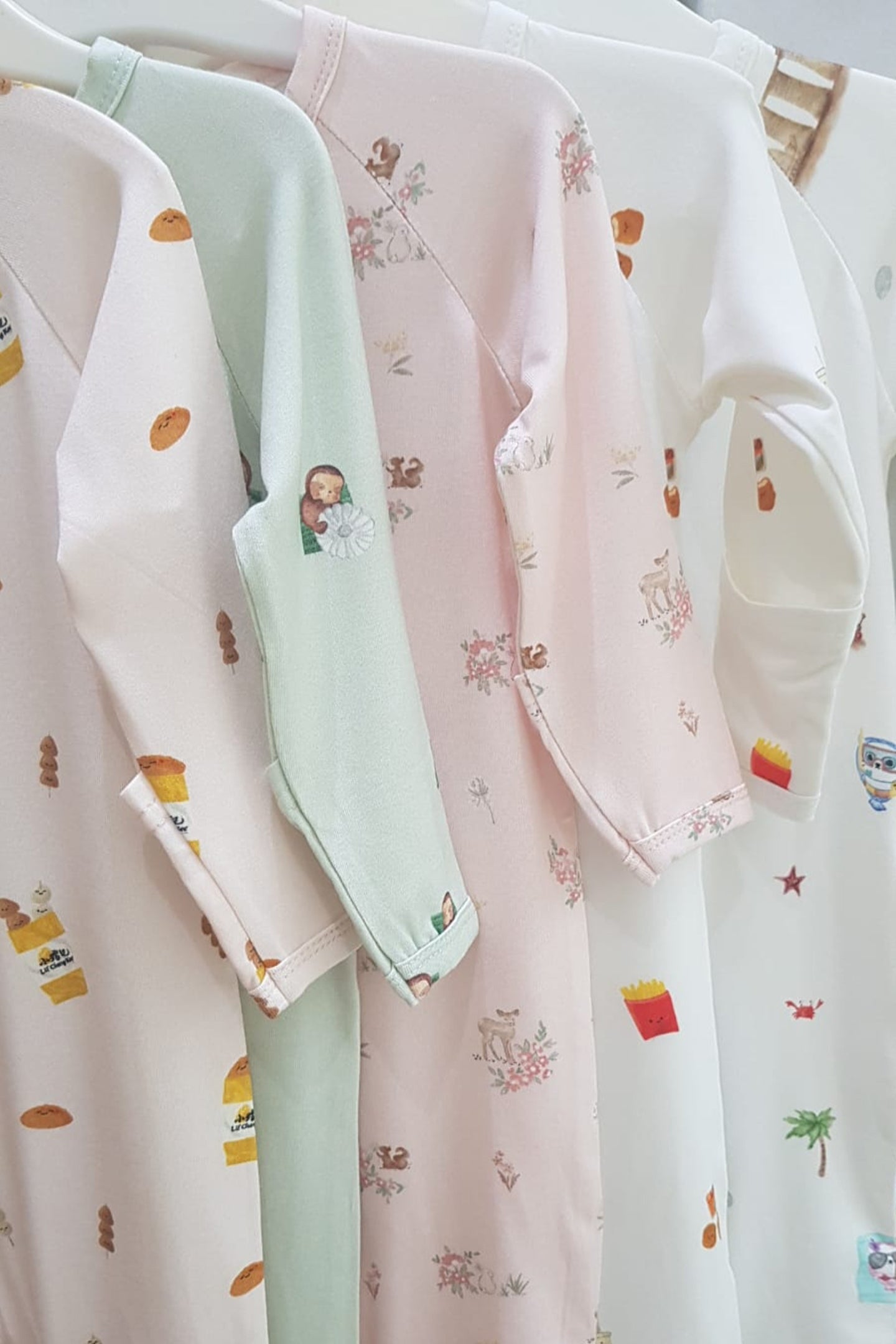 Bamboo Footie - Whimsical Forest