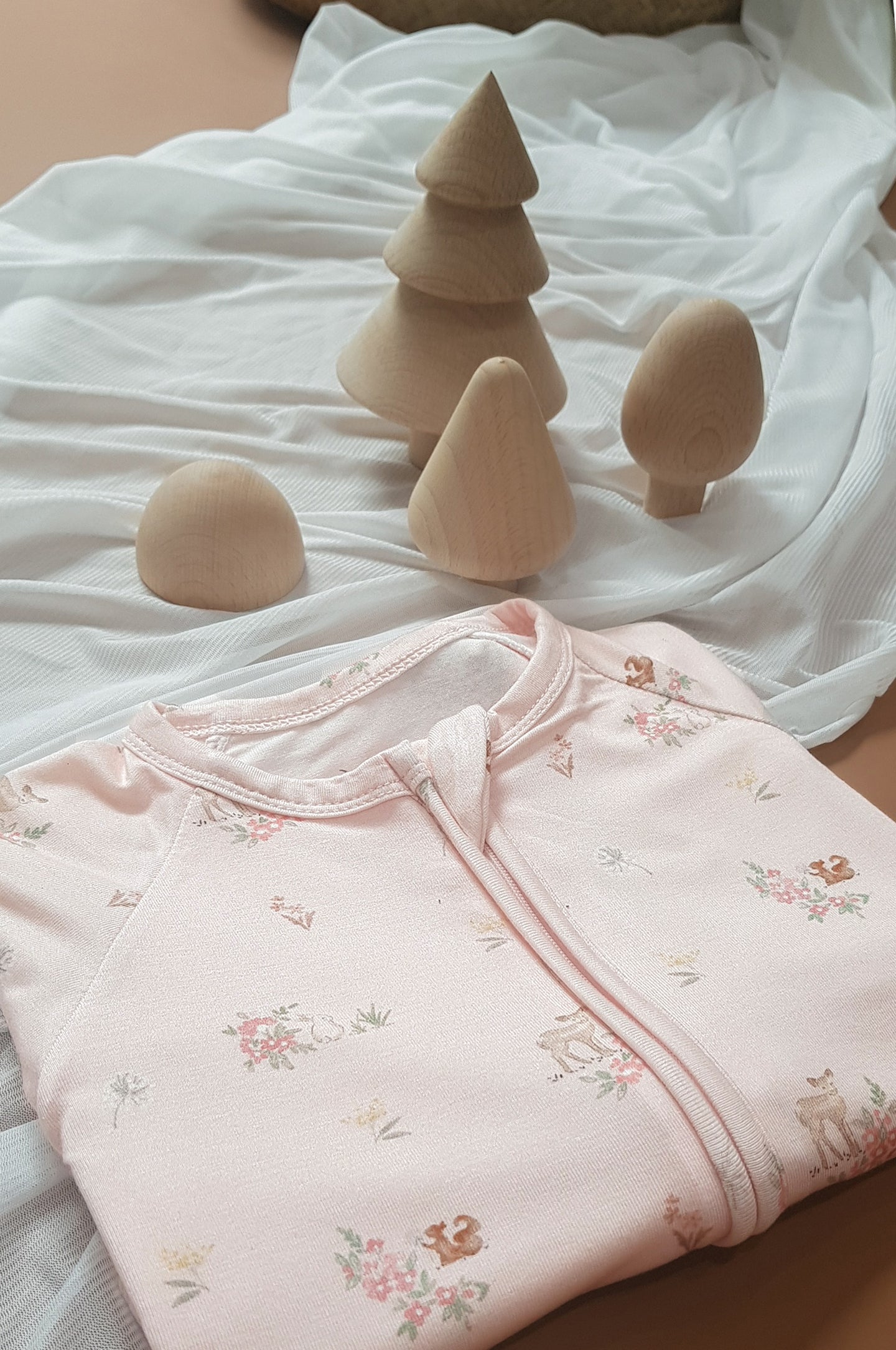 Bamboo Footie - Whimsical Forest