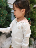 Load image into Gallery viewer, Organic Cotton Reversible Hoodie Jacket (Whimsical Forest)
